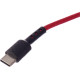 DEFENDER (87113RED) USB кабель F181 TypeC 1м,2.4А, нейлон