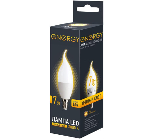 ENERGY LED С37W-7-E14-3000 (109323)