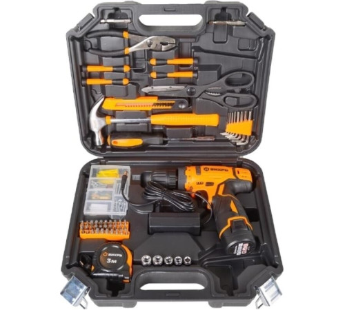 ВИХРЬ ДА-12Л-2КН 12В, 1аккум., кейс, набором инструментов 72/14/35