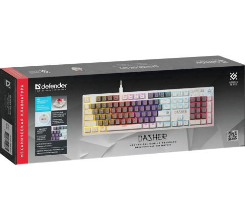 DEFENDER (45473) Dasher GK-472 RU,серый/белый