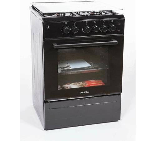 Газоэлектрическая плита VESTA Valencia VKE 50 10-E Чёрный