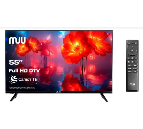 MIU U55SLT101SV SMART TV безрамочный