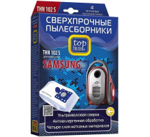 TOP HOUSE THN 102 S Сверхпрочные нетканые пылесборники 4 шт. (392487)