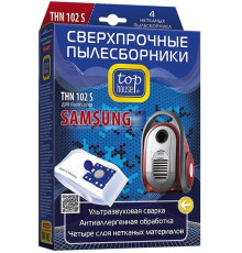 TOP HOUSE THN 102 S Сверхпрочные нетканые пылесборники 4 шт. (392487)