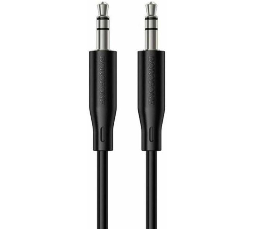 BOROFONE (6941991122170) BL26 Аудиокабель AUX 3.5mm 1.0м , черный