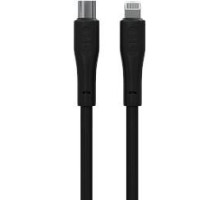 MORE CHOICE (4620202553102) K60ia 2м USB 3.0A PD 27W для Lightning ng 8-pin Type-C - 2м , черный