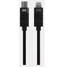 MORE CHOICE (4620202554178) K69ia 2м USB 3.0A PD 27W для Lightning ng 8-pin Type-C - 2м , черный