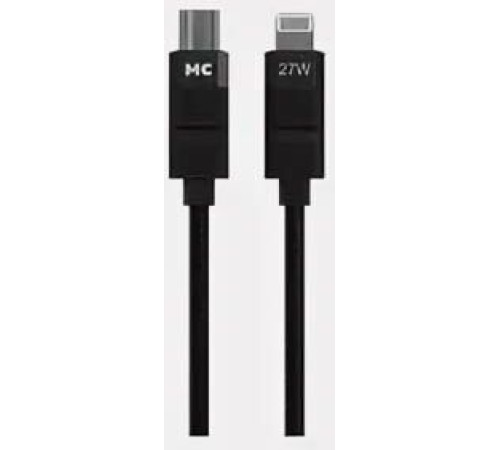 MORE CHOICE (4620202554178) K69ia 2м USB 3.0A PD 27W для Lightning ng 8-pin Type-C - 2м , черный