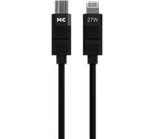 MORE CHOICE (4620202555069) K87ia 2м USB 3.0A PD 27W для Lightning ng 8-pin Type-C - 2м , черный