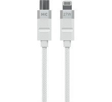 MORE CHOICE (4620202555083) K87ia 2м USB 3.0A PD 27W для Lightning ng 8-pin Type-C - 2м , белый