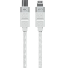 MORE CHOICE (4620202555083) K87ia 2м USB 3.0A PD 27W для Lightning ng 8-pin Type-C - 2м , белый