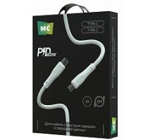 MORE CHOICE (4620202553058) K60aa 2м USB 3.0A PD 60W для Type-C Type-C 2м , белый