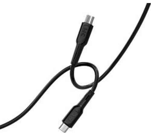 MORE CHOICE (4620202553218) K63aa 2м USB 3.0A PD 60W для Type-C Type-C- 2м , черный