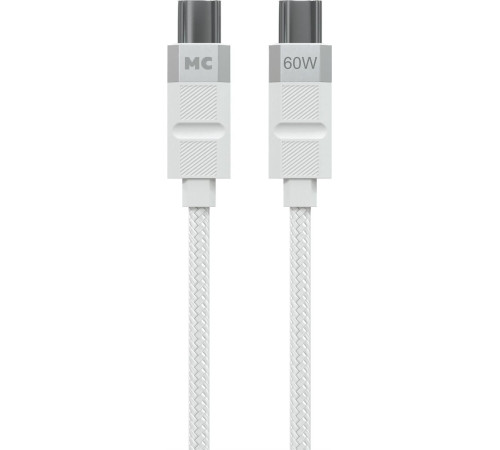 MORE CHOICE (4620202555007) K87aa 2м USB 3.0A PD60W для Type-C Type-C- 2м , белый