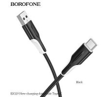 BOROFONE (6941991121999) BX119a USB 3.0A для Type-C - 1м , черный