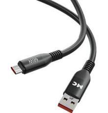 MORE CHOICE (4620202554482) K83a USB 6.0A QC3.0 66W - 1м , черный