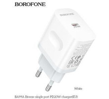 BOROFONE (6941991121357) BA99A СЗУ 1Type-C 3.0A PD 20W , белый
