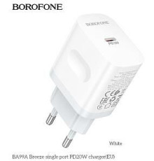 BOROFONE (6941991121357) BA99A СЗУ 1Type-C 3.0A PD 20W , белый