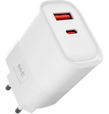 MORE CHOICE (4620202555540) NC81i СЗУ 1USB+1Type-C 3.0A PD 20W+ QC3.0 , белый