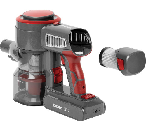 BBK BV3004 серый/красный