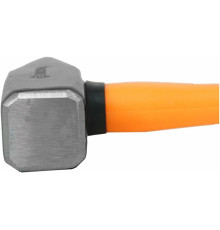 ВИХРЬ Молоток 800гр. Квадратный боёк, фиберглассовая двухкомпонентная ручка