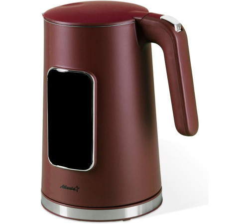 ATLANTA ATH-2537 (1,7л. металл/пластик) бордовый