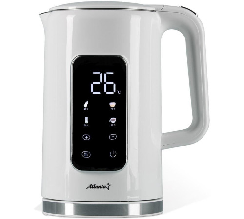 ATLANTA ATH-2539 (1,7л. металл/пластик) белый