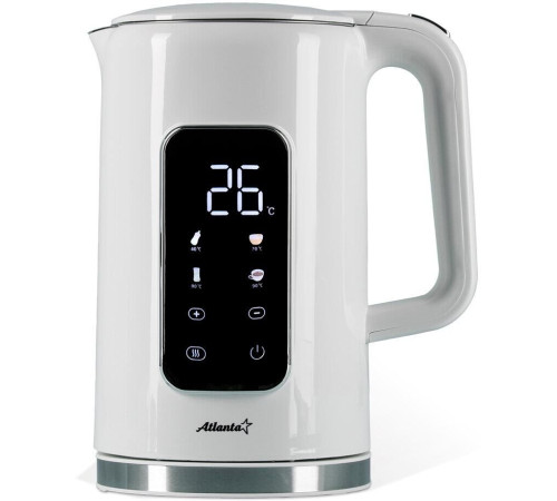 ATLANTA ATH-2539 (1,7л. металл/пластик) белый