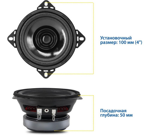 GOODYEAR GY-С-100 широкополосная, к-т 2шт (GY020004)