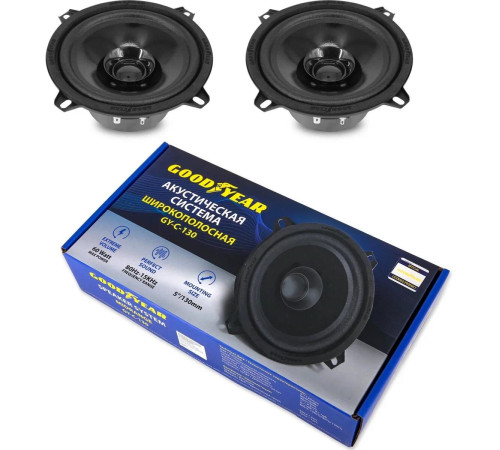 Автоакустика GOODYEAR GY-С-130 широкополосная, к-т 2шт (GY020005)
