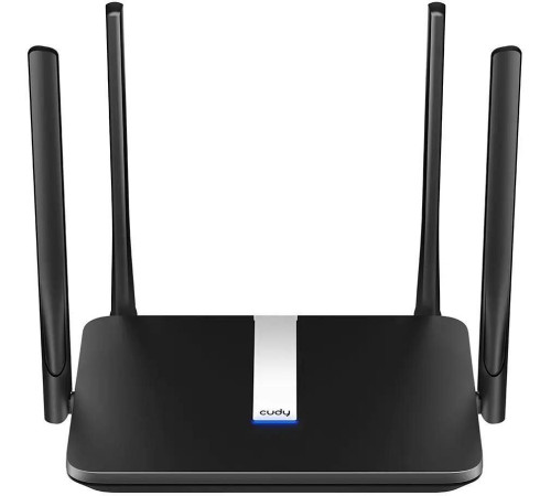 CUDY LT500 AC1200 4 антенны Black