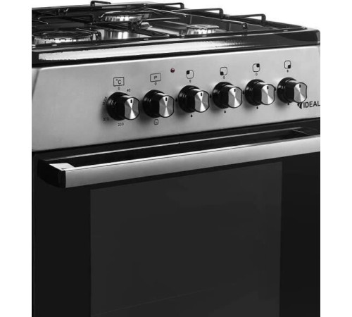 Плита газоэлектрическая IDEAL L 110 серый Econom ГК