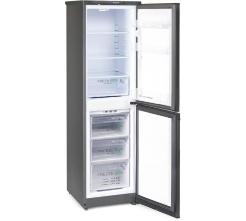 БИРЮСА W420 205л матовый графит