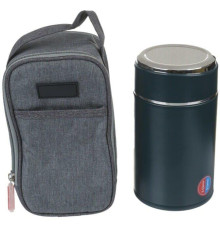 RONDELL Термос для еды Aventura RDS-1660 0.7л. морская волна с чехлом картонная коробка
