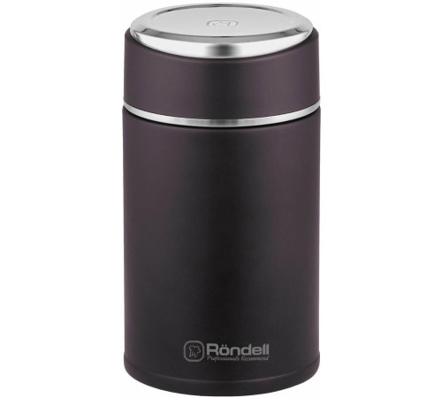 RONDELL Термос для еды Tierno RDS-1661 0.7л. бордовый с чехлом картонная коробка
