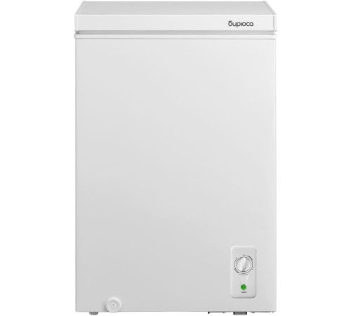 БИРЮСА 113KX 99л (ларь, глухая крышка) белый