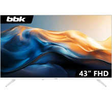 BBK 43LEM-1041/FTS2C Full HD белый безрамочный
