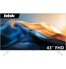 BBK 43LEM-1041/FTS2C Full HD белый безрамочный