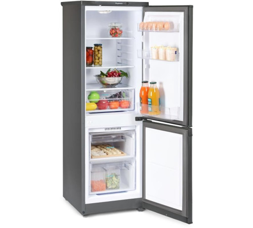 БИРЮСА W418 180л матовый графит