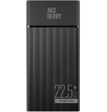 AKSBERRY (6900287710026) E102 Riffles PD22,5w 10000 mAh (черный)