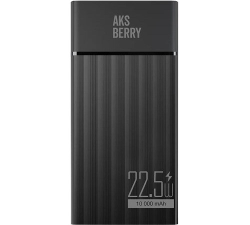 AKSBERRY (6900287710026) E102 Riffles PD22,5w 10000 mAh (черный)