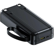 AKSBERRY (6900290870014) E201 Lines PD22.5W with cabels 20000 mAh (черный)