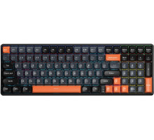 AULA S100 Black-Gray-Orange, механическая