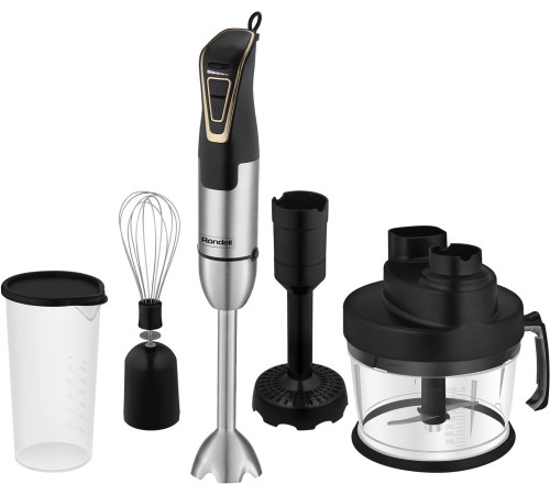 RONDELL RDE-1303 1800Вт черный/нержавеющая сталь