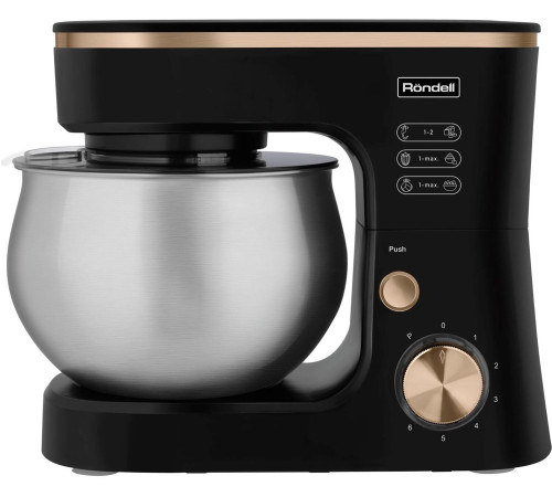 RONDELL RDE-1404 планетар.вращ. 2000Вт черный/золотистый