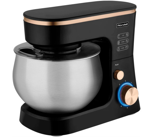 RONDELL RDE-1404 планетар.вращ. 2000Вт черный/золотистый