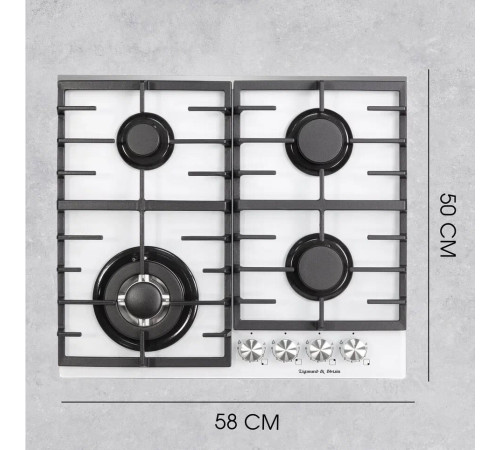 Варочная панель газовая ZIGMUND & SHTAIN M 28.6 W