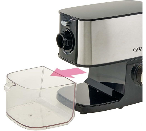 DELTA LUX DE-602MS черная нерж, НАСАДКА ДЛЯ ТОМАТА, 3600Вт (4)