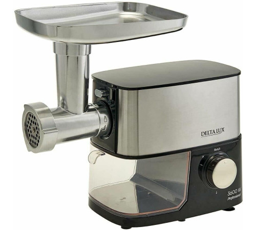 DELTA LUX DE-602MS черная нерж, НАСАДКА ДЛЯ ТОМАТА, 3600Вт (4)