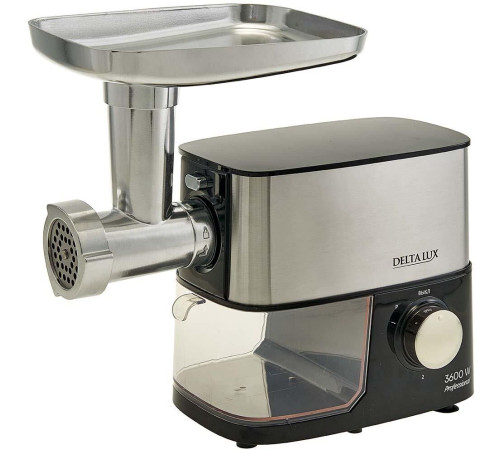 DELTA LUX DE-602MS черная нерж, НАСАДКА ДЛЯ ТОМАТА, 3600Вт (4)